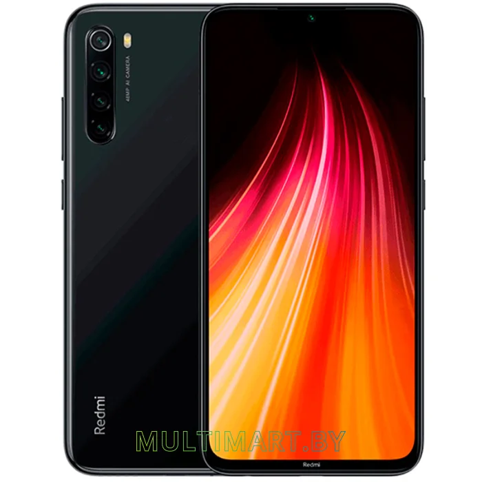 Смартфон Xiaomi Redmi Note 8 4GB/64GB международная версия (черный)